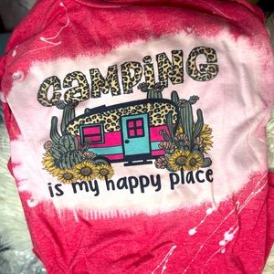 Camping bleached shirt